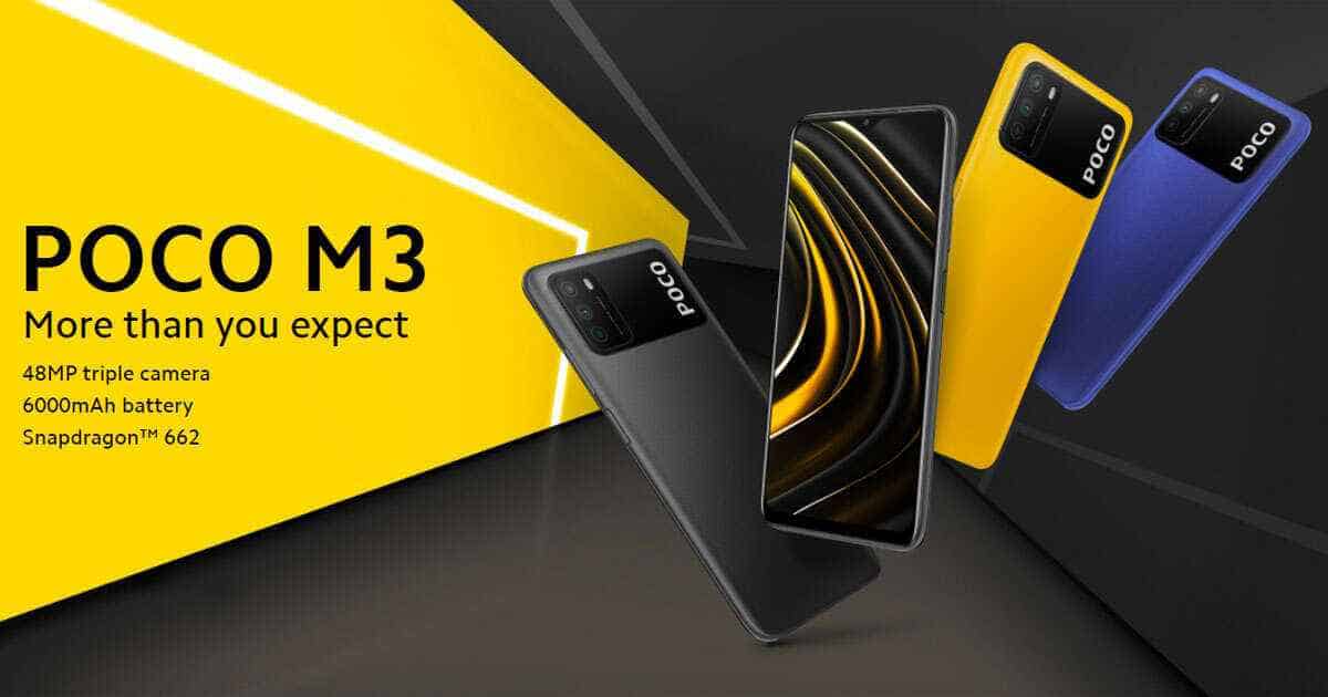 Poco M3 Specifications