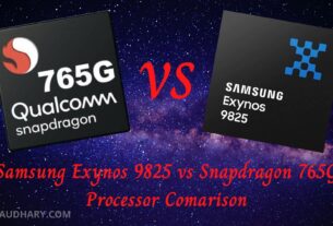 Samsung Exynos 9825 vs Snapdragon 765G Processor