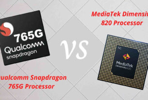 Snapdragon 765G vs Dimensity 820 Processor Comparison