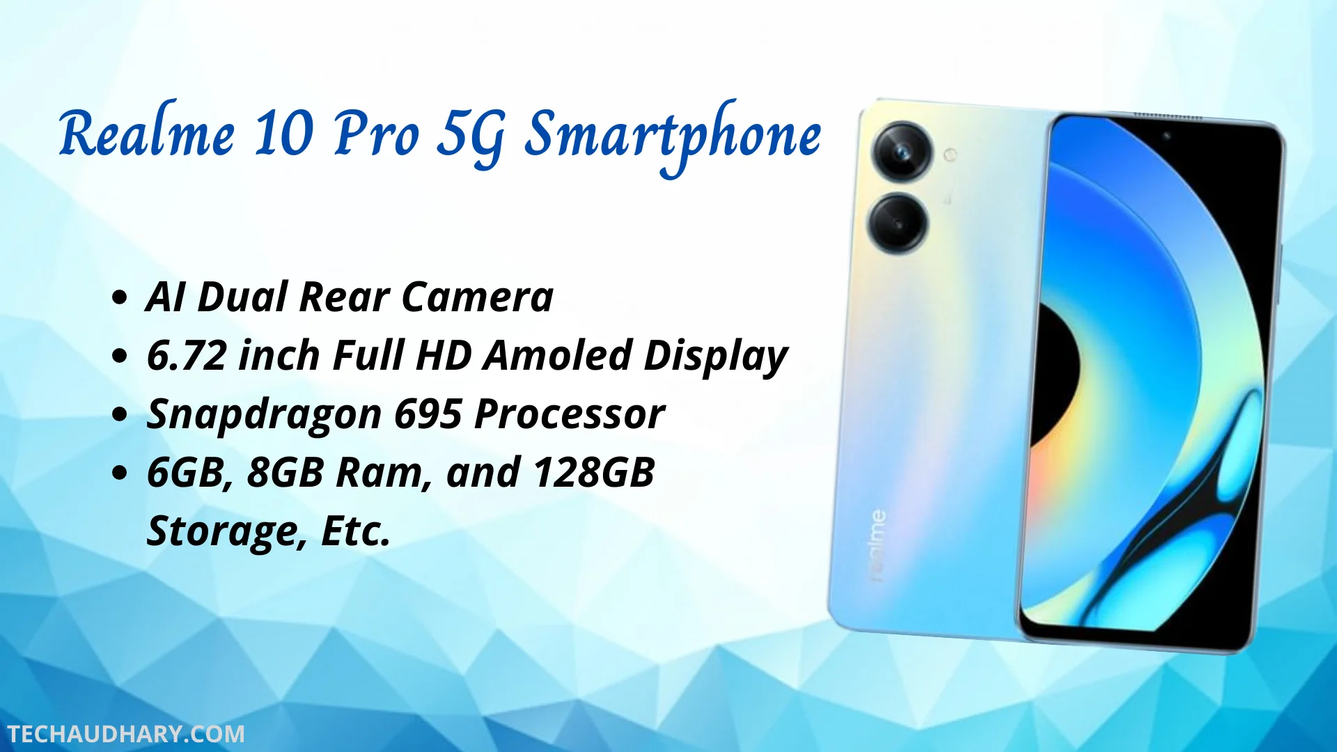 Realme 10 Pro 5G Smartphone